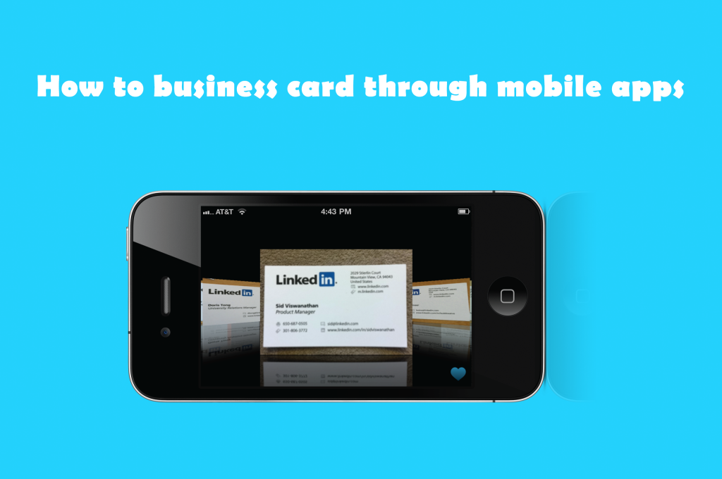 Business card apps